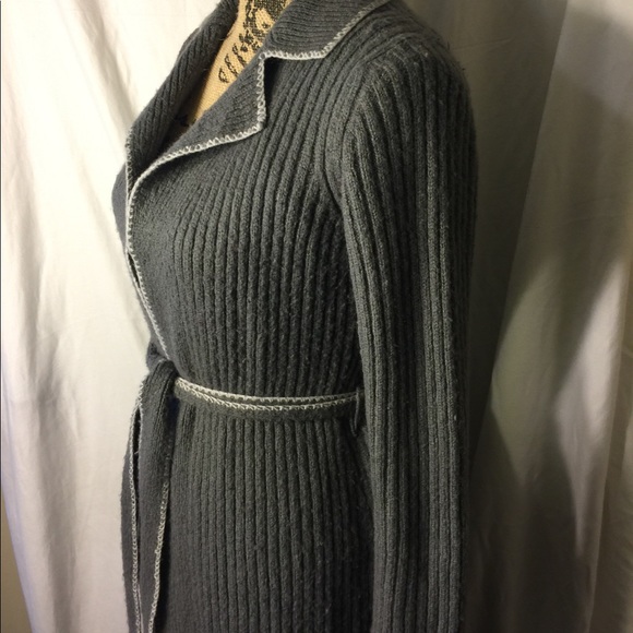 Ann Taylor Long Belted Sweater - Picture 5 of 5